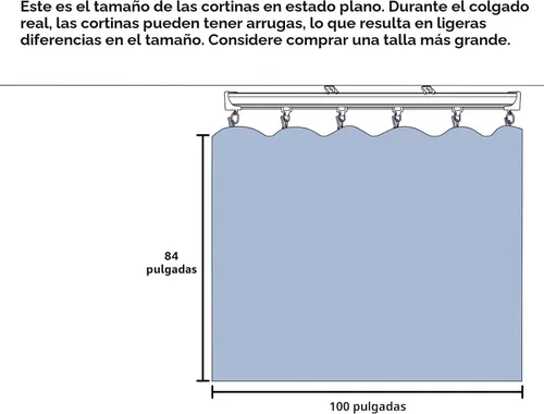 Vista 7 de Divisor de habitación con rieles para cortinas montadas en el techo, juego extra ancho de cortinas opacas con rieles flexibles para dormitorio