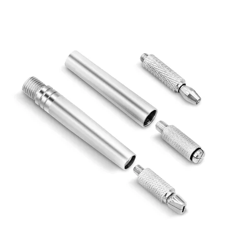 Vista 5 de Pinkiou Máquina del tatuaje de la pluma de Microblading para la belleza permanente de la ceja del maquillaje (plata)
