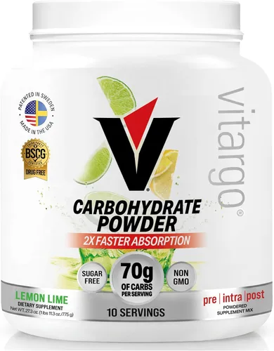 Vista 9 de Vitargo Polvo de carbohidratos, reposición de glucógeno muscular 2 veces más rápida, ponche de frutas de 1.7 libras, Pre, Intra y Post, polvo