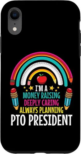 Vista 8 de iPhone 15 Parent Teacher Organization PTO President Appreciaton PTO Case