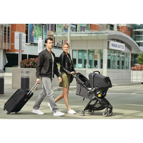 Vista 13 de Baby Jogger Maxi COSI, Be Safe, Adaptador de asiento de coche Cybex Compatible con cochecito doble City Mini 2, cochecito doble City Mini GT2