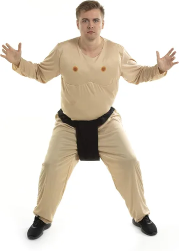 Vista 2 de Disfraz de luchador Sumo - Disfraz de Halloween para adultos