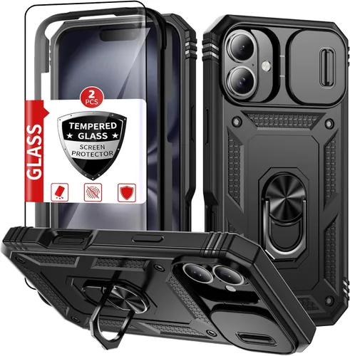 Vista 22 de Funda magnética para Samsung Galaxy Note 20 Ultra compatible con carga inalámbrica MagSafe, con 1 protector de pantalla, anillo de soporte integrado