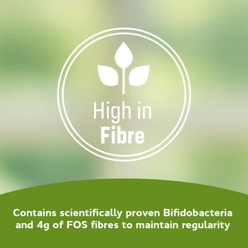 Vista 3 de Optibac Probióticos en polvo con bifidobacterias y fibra, 30 sobres 25 mil millones de UFC + 0.14 oz de fibra FOS Mezcla vegana de probióticos