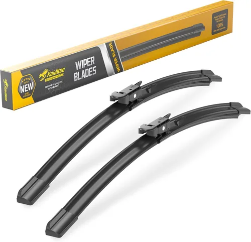 Vista 10 de Raidbee® Limpiaparabrisas de repuesto de 13 + 13 pulgadas para Jeep Wrangler 1999-2006 para todas las estaciones, calidad de equipo original