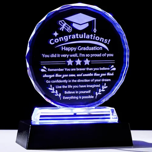 Vista 8 de YWHL Regalo de graduación inspirador para ella y él 2026, regalo de graduación de doctorado en educación superior para estudiantes, regalo