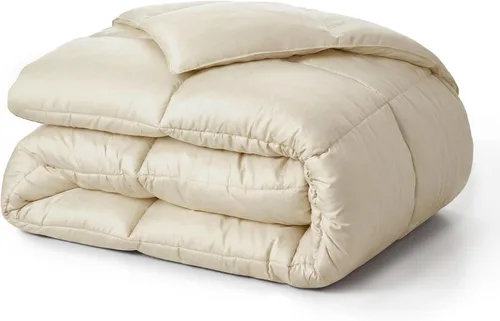 Vista 22 de Superior Edredón de microfibra cepillada sólida, ropa de cama alternativa al plumón, reversible, peso medio, esponjoso, decorativo, funda para Negro
