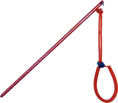 Vista 3 de Kinno Buceo Aleación de Aluminio Stick Puntero Varilla w/Lanzador Deportes Acuáticos Buceo Accesorios Negro