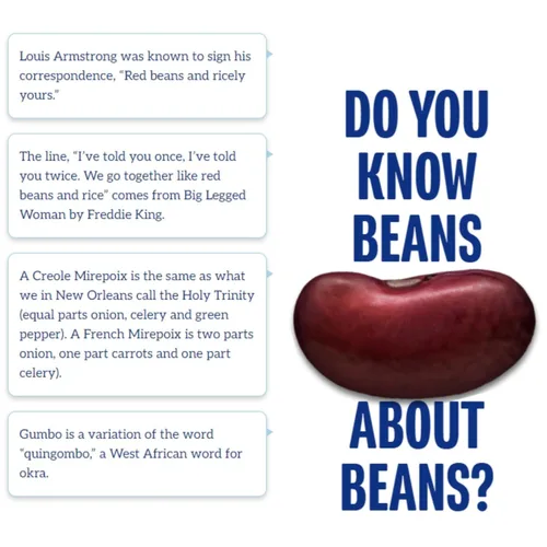 Vista 4 de Blue Runner New Orleans Spicy Creole Cream Style Red Beans - Lata de 16 onzas (paquete de 12)