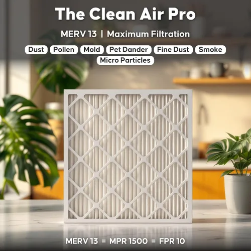 Vista 2 de Aerostar Multi - Filtro de aire de 1 pulgada para aire acondicionado y horno, Blanco