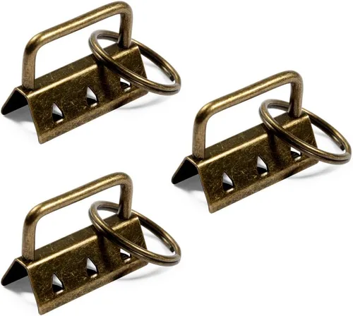 Vista 30 de SPEEDWOX Accesorios para llavero con anillo dividido, juego de correas para manualidades