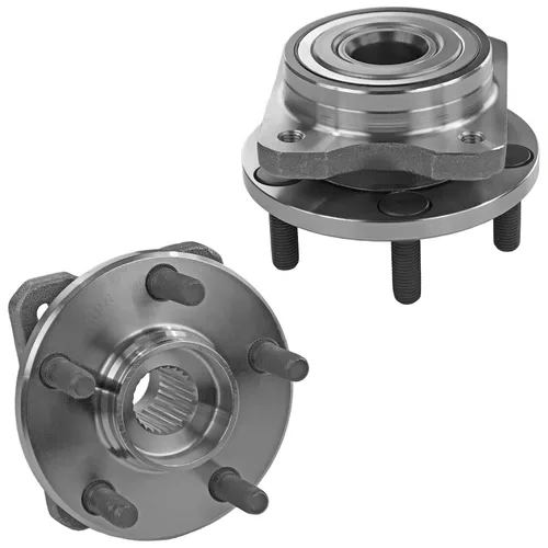 Vista 28 de Detroit Axle - 2 rodamientos de rueda delanteros para Ford Contour Mercury Cougar Mystique Volvo S40 V40, trasero para Escape Mariner Mazda Tribute