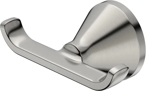 Vista 3 de american Standard 7061210.295 Aspirations - Gancho doble para bata, níquel cepillado