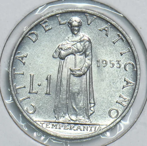Vista 2 de Collectible Coin Vatican 1953 Lire 198664