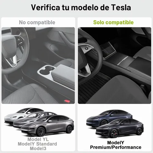 Vista 3 de Floor Mats for 2025 2026 Tesla Model Y Juniper Accessories