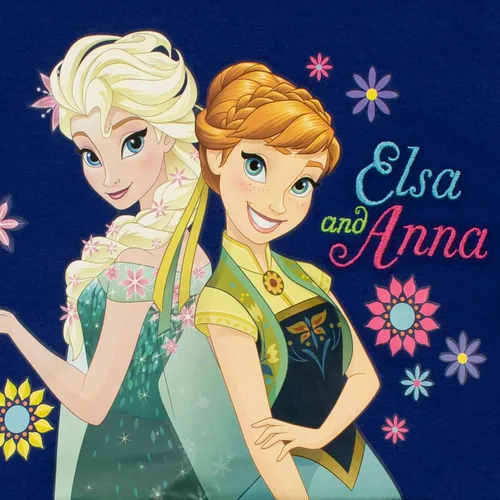 Vista 8 de Disney Frozen Dress Girls Vestido de Anna y Elsa para niñas Vestidos de manga larga de Frozen para niñas