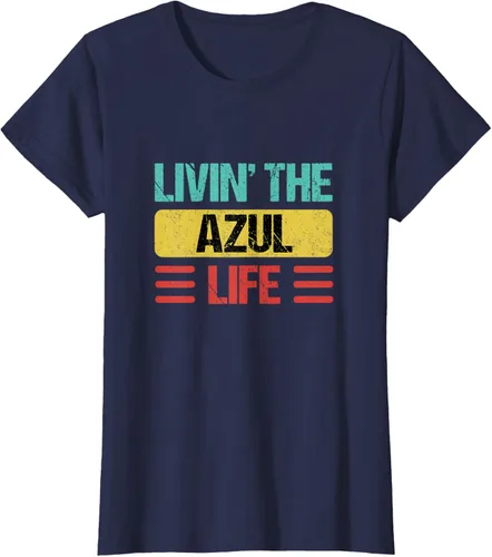 Vista 31 de Camiseta Azul Name, Negro