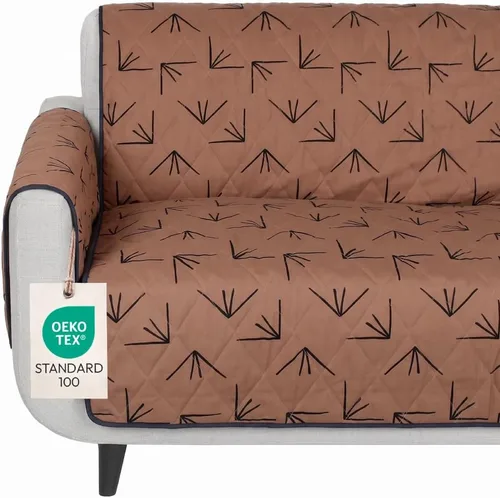 Vista 12 de Molly Mutt Protector de muebles antideslizante de 2 plazas y funda de sofá para perros y mascotas, funda de lona de algodón 100% orgánico