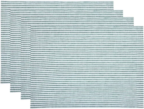 Vista 35 de Solino Home Juego de 4 manteles individuales de lino de 100 % lino puro, 14 x 19 pulgadas para primavera, verano, día de la madre, color aguacate