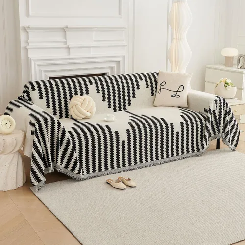 Vista 8 de HAOMAIJIA Fundas de Sofá Boho para Sofá de 2 Cojines - Amigable con Mascotas, Funda Suave y Gruesa Antideslizante para Perros - Protector de Muebles