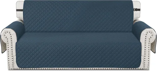 Vista 80 de XINEAGE Funda para Sillón Reclinable Resistente al Agua, Fundas Antideslizantes para Silla Reclinable con Bolsillos, Fundas Acolchadas Gruesas