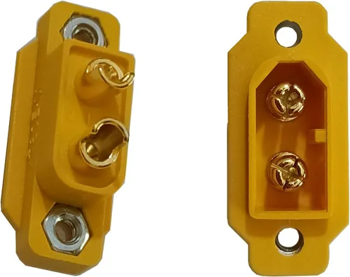 Vista 5 de 10 pares XT60E-M y XT60 montaje fijo macho y hembra adaptador de enchufe para RC modelo avión FPV Racing Drone
