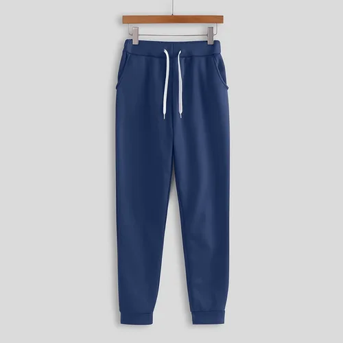 Vista 5 de Trajes deportivos para mujer, ajuste holgado, a la moda, casual, con cordón y bolsillos, sudadera con capucha y pantalones, conjunto de ejercicio