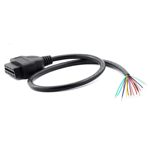 Vista 5 de iKKEGOL OBD OBDII J1962 - Conector hembra para abrir el cable, cable de extensión de diagnóstico OBD OBD2, coleta, adaptador USB Mobley DIY