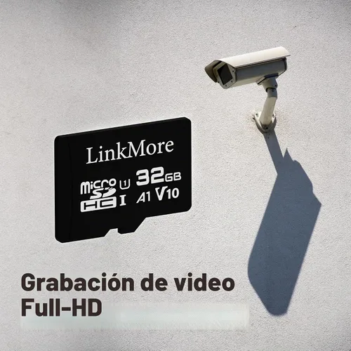 Vista 3 de LinkMore Tarjeta Micro SD XV11 de 32 GB, microSDHC, A1 U1 V10, hasta 90MB/s A1 V10