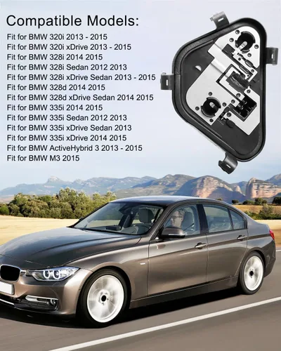 Vista 4 de 63217313044 Soporte de lámpara de luz trasera para BMW Serie 3 2012-2015