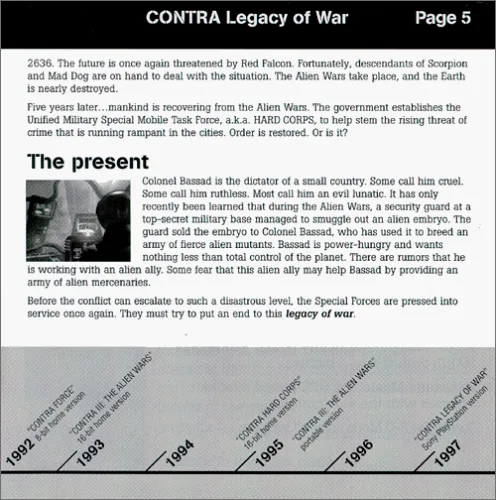 Vista 4 de Contra Legacy of War