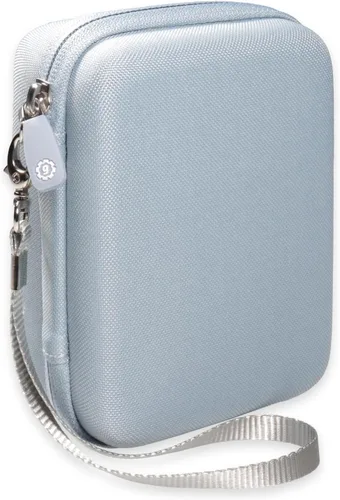 Vista 2 de Funda para mouse Ergo M575, M570, mouse inalámbrico Trackball, mouse ergomomómico, organizador para mouse de bola de pista, disco duro, hub USB C