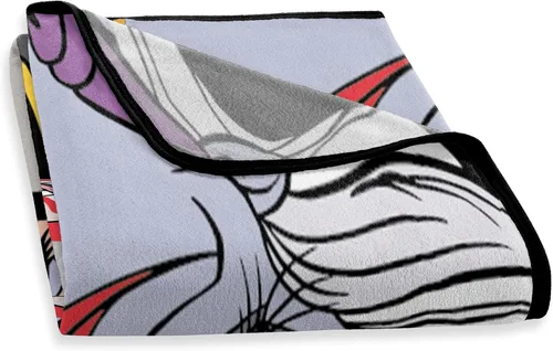 Vista 3 de Northwest Disney Villains Micro Raschel - Manta de 46 x 60 pulgadas, Retratos del mal