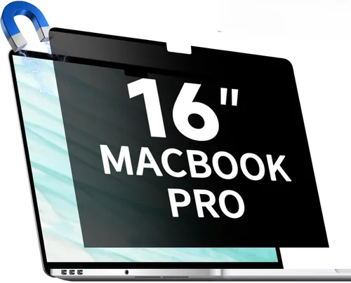 Vista 12 de Pantalla magnética de privacidad para MacBook Pro de 13 pulgadas (2016, 2017, 2018, 2019, 2020, 2021, 2022, M1, M2), pantalla de privacidad mate