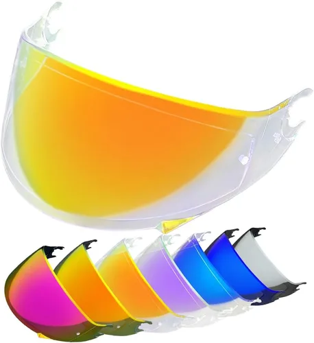 Vista 12 de Visor D Skwal para Casco SHARK Skwal/Spartan/D-Skwal 2 de Cara Completa, Adecuado como Reemplazo, Accesorios de Moto, Protección Anti-UV