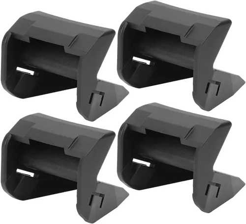 Vista 5 de Akozon Protector de llanta para cambiador de neumáticos, 4 unidades, protectores universales de mandíbula, cubiertas protectoras negras