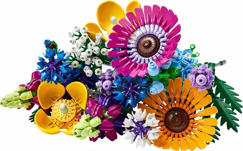 Vista 7 de Lego - Juego de 2: árbol bonsái 10281 y ramo de flores silvestres 10313