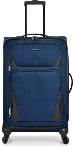 Vista 38 de U.S. Traveler Aviron Bay - Equipaje extensible con ruedas giratorias, Color verde azulado.), US08125E23