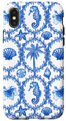 Vista 5 de Funda con estampado hawaiano para iPhone 16, nieta costera, niña de coco