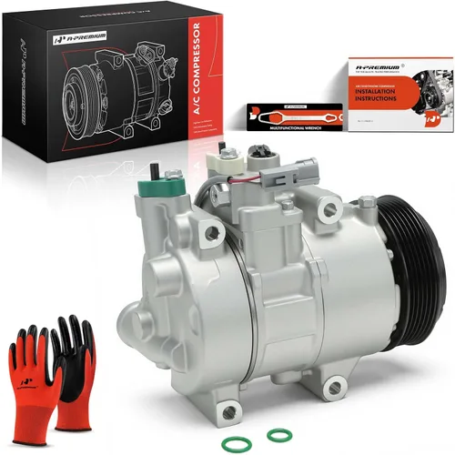 Vista 10 de A-Premium Compresor de aire acondicionado de CA compatible con Subaru Legacy 2010-2012, Legacy 2013-2019 H6 3.6L, Outback 2010-2012, Outback