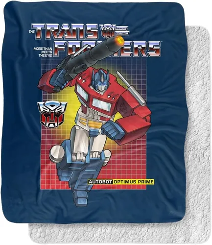 Vista 12 de Transformers Bumblebee Silky Touch Sherpa Back Manta súper suave