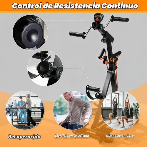 Vista 7 de Arm and Leg Exercise Pedal Machine for Seniors, Seated Rehabilitation Bike for Physical Therapy, Elderly Stroke Recovery & Mobility Training