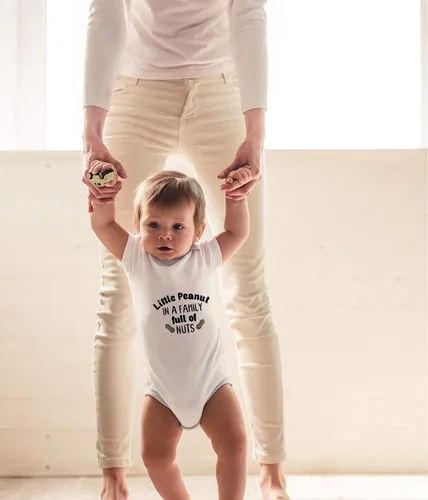 Vista 15 de CBTwear Little Peanut - Body para bebé, adorable mameluco para niño y niña, divertido y lindo traje unisex