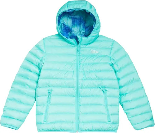 Vista 3 de Eddie Bauer CirrusLite - Chaqueta de plumón resistente a la intemperie para niñas, acolchado con aislamiento acolchado de burbujas (3-20)