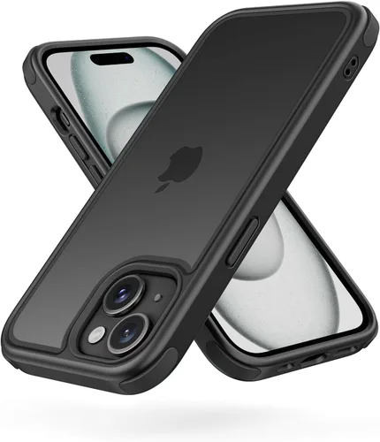 Vista 54 de Mobnano Funda transparente para iPhone 11, con protección multicolor a prueba de golpes, no amarillenta, anti arañazos, parte trasera