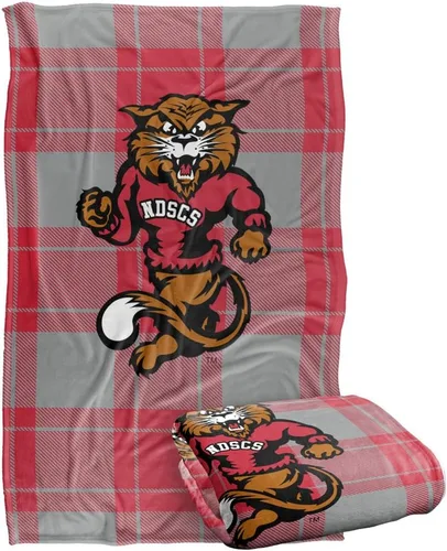 Vista 184 de LOGOVISION St John's University Campus Plaid Spirit Silky Touch Manta súper suave 36 x 58 pulgadas