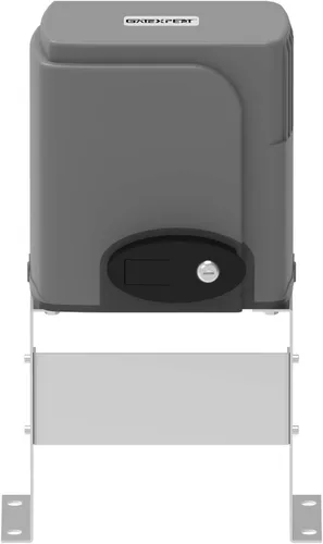 Vista 2 de Kit de operador de puerta automática deslizante con 2 controles remotos, puertas deslizantes de hasta 1200 libras y motor de puerta accionado por