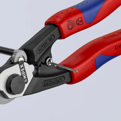 Vista 7 de KNIPEX 95 62 190 SBA Comfort Grip Cortadores de cuerda de alambre