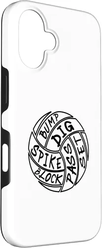 Vista 3 de Funda de voleibol para iPhone 16