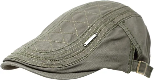 Vista 14 de Gorra de algodón lavado Newsboy Sombrero Ivy Classic Vintage Hat para hombre